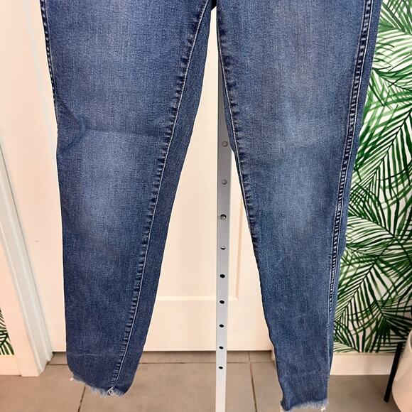 Madewell 10” High Rise Skinny Jean with Exposed Button Fly Size 27 Tall - Picture 4 of 11